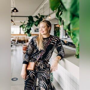 Sseko Faux Jumpsuit, 2-Piece Outfit, Separates, Green, Size 2